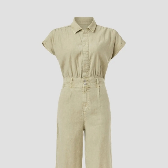 Joe's Jeans Light Olive Women's Jumpsuit Size Large - Picture 5 of 9